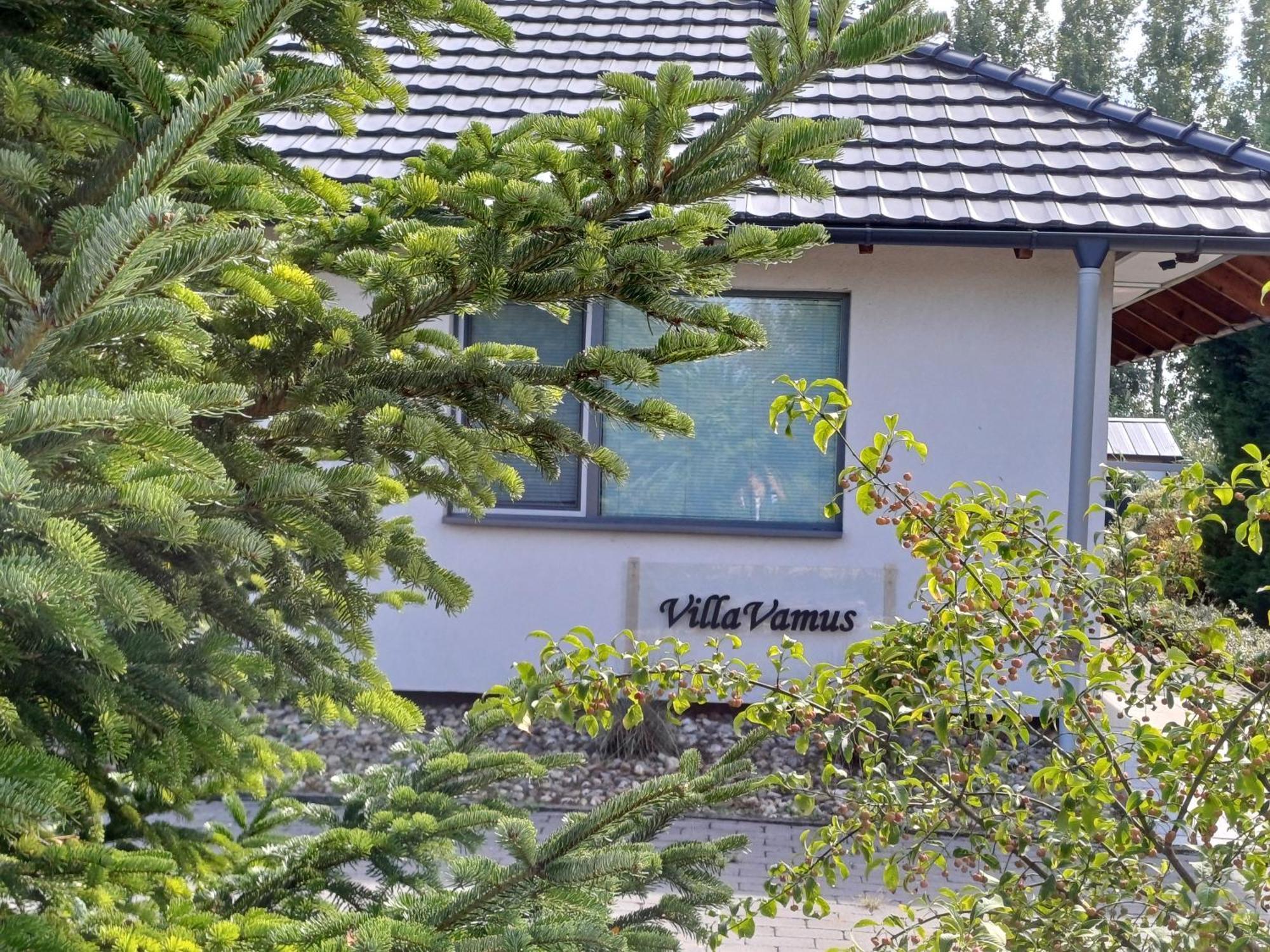 Villa Vamus Vendeg- Es Rendezvenyhaz Vámosszabadi 外观 照片